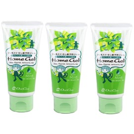 Dental Exclusive Oral Care Home Gel, Mint Corrosion Prevention Gel x 3 Bottles