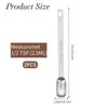 2PCS 1/2 Teaspoon Stainless Steel Single Measuring Spoon 2.5 ml