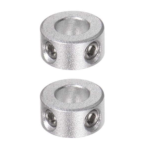 uxcell Shaft Collar 6mm Bore Aluminum Alloy Set Screw Shaft