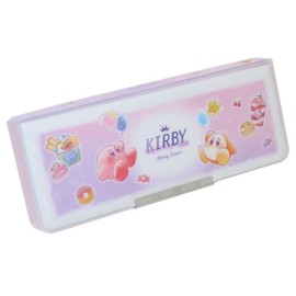 Kamio Japan 047944 Kirby Starry Dream Double-Sided Opening Pencil Case, Pencil Case, Pen Holder, Entrance to School and School Back to School