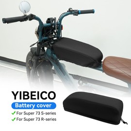 YIBEICO Battery Cover for Super 73 S2/RX, Waterproof Rain Covers, Outdoor Sun Fender Dirt Protector Dust Protection, Accessories for Super 73