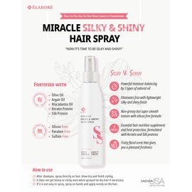 Elabore Miracle Silky & Shiny Hair Spray 200ml / 6.76fl.oz
