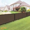 E&K 3'x1' Privacy Fence Screen with Grommets, Outdoor Windscreen Fence