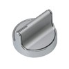 1 Pcs Oven Knob Surface Burner Control Cooktop Knob Silver