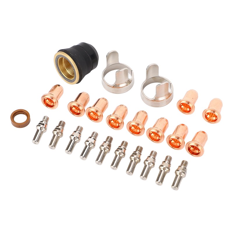 Plasma Cutter Tip Electrode Nozzle Bracket Cover Set for YESWELDER