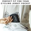 Vincita Essentialsケース - サイクリングウォレット 丈夫な600Dポリエステル製 撥水ストレージポーチ - ロードバイクサイクリストにスペアチューブ、タイヤレバー、鍵、カード、電話を収納するのに理想的
