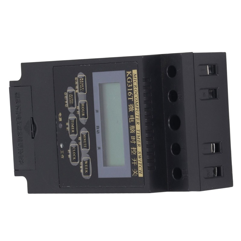 Time Switch Mechanical Timer Auto Controller Power Off Memory 25A