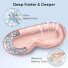 Sleep Mask Travel Case, Compact Lightweight Accessory for Travel and