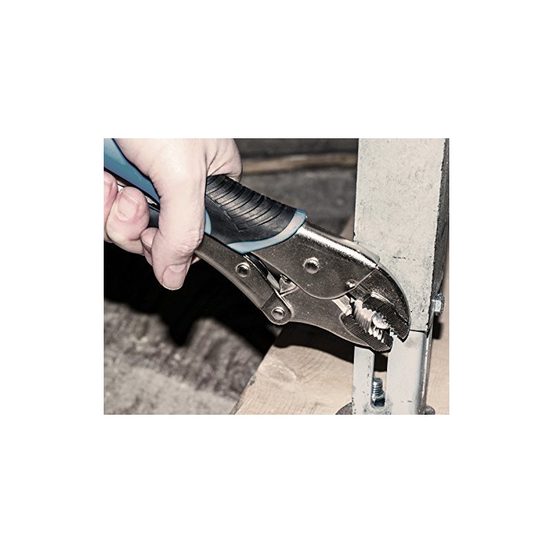 Century Drill & Tool 72585 Locking Jaw Pliers, 10"