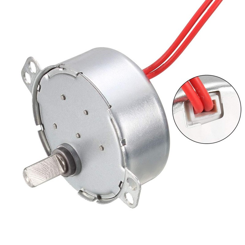 uxcell Metal Gear Synchronous Synchron Motor AC 24V 0.8-1RPM 50-60Hz