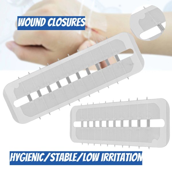 Unbranded 10pcs Emergency Wound Closures Surgical Laceration Repair Kit Zip