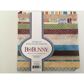 BoBunny - World Traveler Collection - 6x6 Paper Pad- NEW