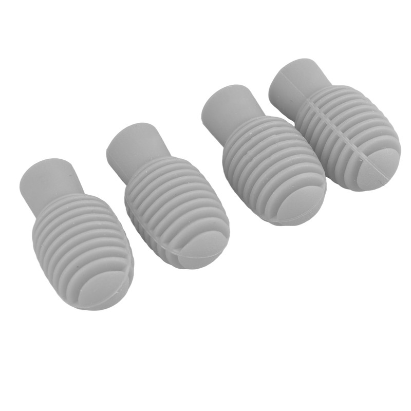 4Pcs Drumstick Silent Tip Silicone Drum Stick Dampener Mallet Mute