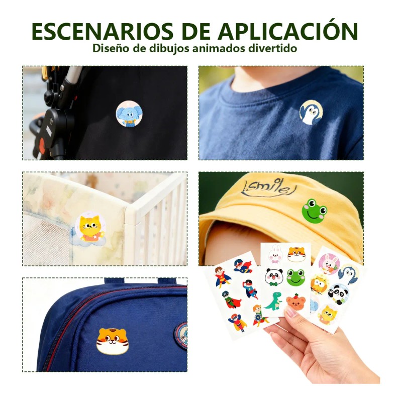 Parche Antimosquitos Para Bebés Al Aire Libre De 540 Piezas