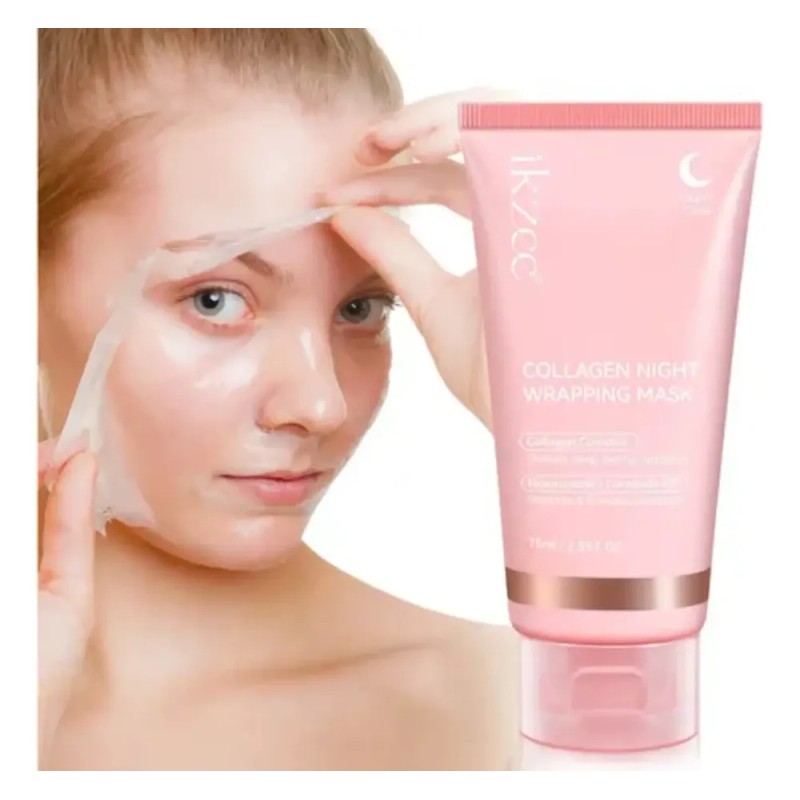 Mascarilla Noche + Colágeno Hidrata Reafirma Nutre | Kit 4p