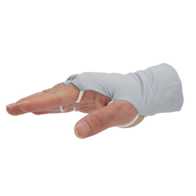 Summer Half Finger Gloves Breatheable Ice Silk Sunsceen Outdoor Gloves
