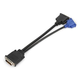 Female Dual Computer Monitor Extension Cable Adapter DMS 59 Pin to DVI24+5/VGA D0504