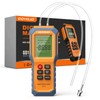 Handheld Manometer with Backlit, Dual-Port HVAC Digital Manometer Gas Pressure