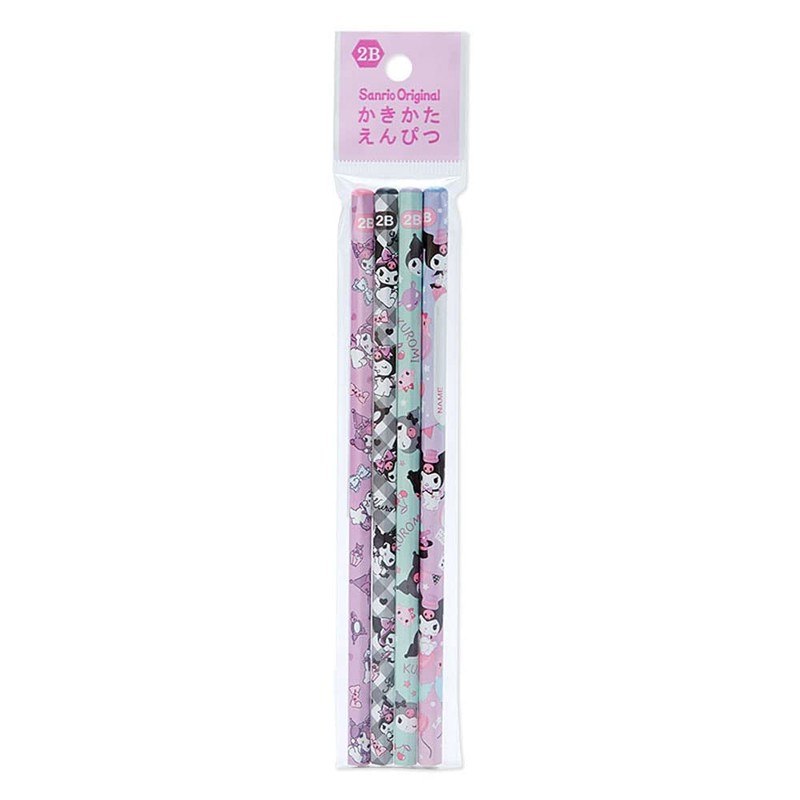 Sanrio 780448 Chromi 2B Pencil, Set of 4