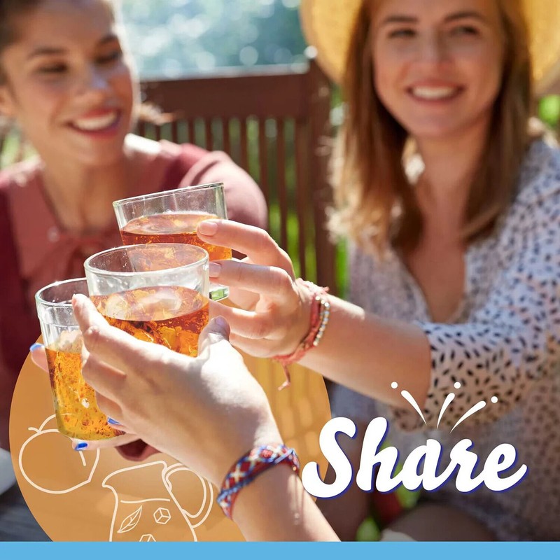 Crystal Light 2 PACK - 16ct Crystal Light Peach Iced