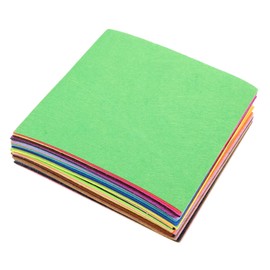 DOITOOL 1set Colorful Felt Sheets Non Woven Fabric for DIY Patchwork Crafts Sewing Projects and Creative Decorations for Festivals and Birthday Parties 40sheets