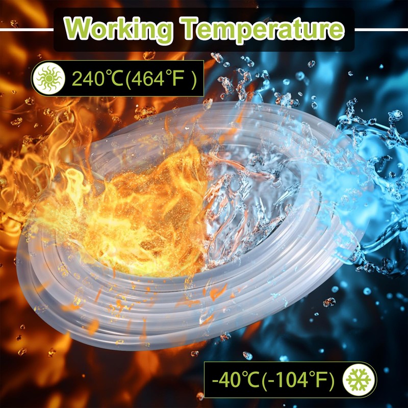 METALLIXITY Silicon Tubing(1.5mm ID x 3 mm OD x 6m),