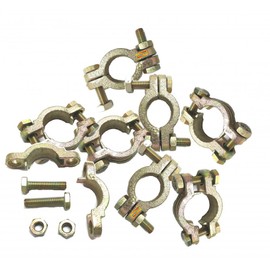 Compressor Hose 3/4" Male Quick Release Connector QR Tail Claw Clamp 4 Pack Fits Atlas Copco, Ingersol Rand, Compair Holman