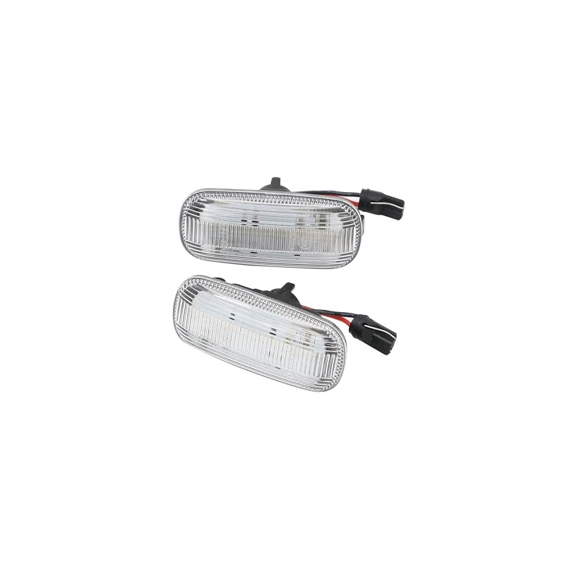 goingfast LED Side Indicator White Left and Right Set