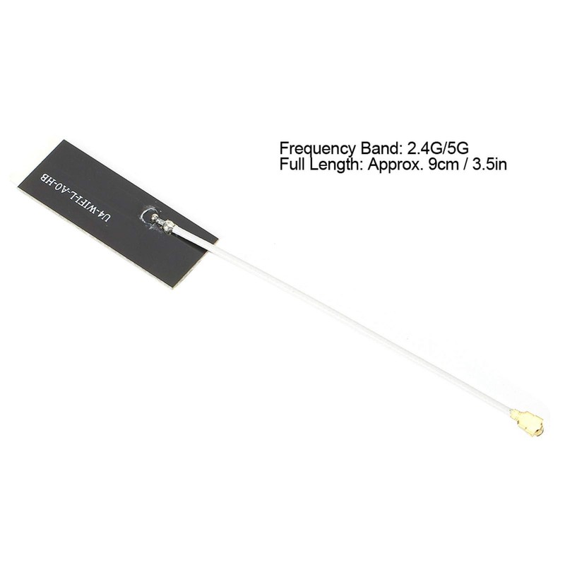 2.4G/5G Dual Frequency Antenna IPEX1 Interface Network Card Antenna 9cm/3.5"