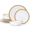 Noritake Crestwood Gold 12-Piece Set, Service for 4