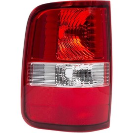 RANSOTO Left Tail Light Compatible with 2004 2005 2006 2007 2008 Ford F150 F-150 Replace FO2800182, 5L3Z-13405-CA, 6L3Z-13405-BA Rear Brake Light (Drive Side)