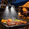 Portable LED BBQ Grill Light – Handle-Mount Clip-On Flashlight for