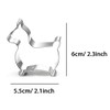ZDYWY Short-legged Dog Shaped Cookie Cutter
