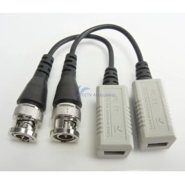DSCT Lot of (100pcs)BNC pigtail video balun via CAT5e cable