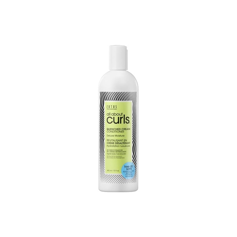All About Curls Quenched Cream Conditioner Unisex 15 oz