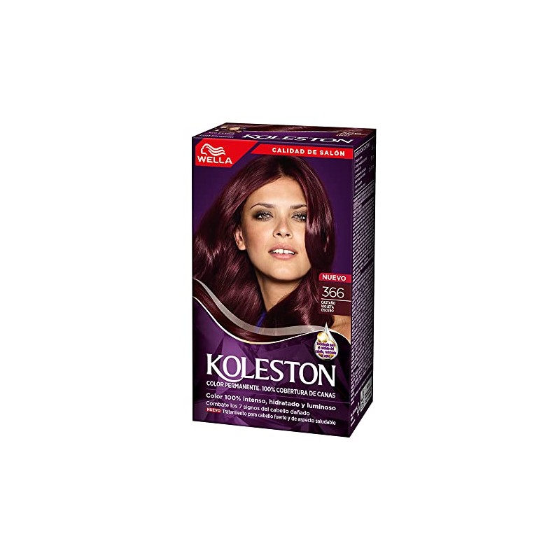 Koleston Tinte Permanente 366 Castaño Violeta Oscuro, 70 ml -