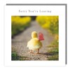 Sorry You Are Leaving Card - Sorry You're Leaving Duckling