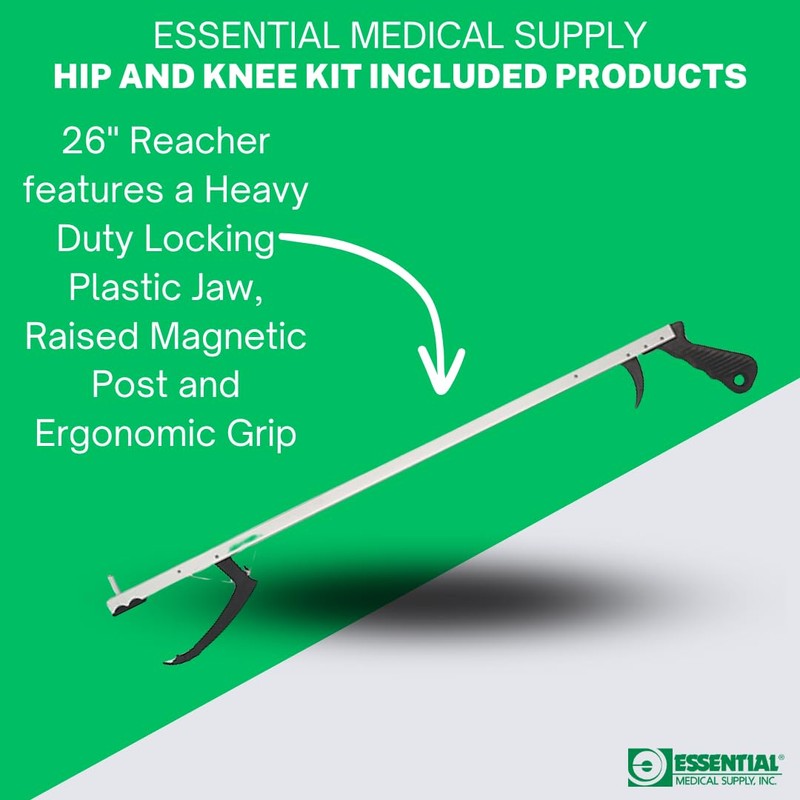 Essential Medical Supply Hip and Knee Surgery Recovery Kit -