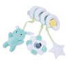 Baby Plush Animal Stroller Toys Spiral Activity Hanging Toys Ringing