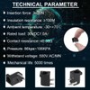 DAOKAI 20pcs DC-005 DC Power Jack Socket 5.5x2.1mm 3 Pin