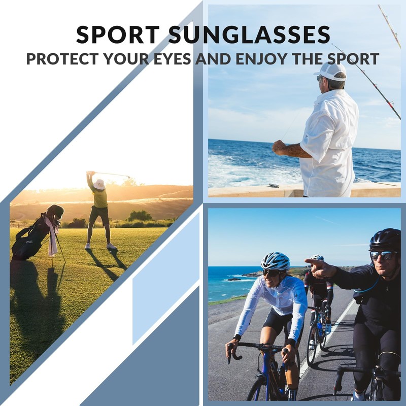 ROCKBROS Cycling Glasses Polarised Glasses Sunglasses Men / Women UV