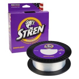 Stren Original Monofilament Fishing Line, Clear/Blue Fluorescent, 12lb | 5.4kg, Suitable for Freshwater Environments