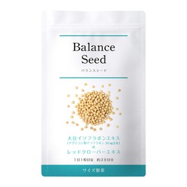 大豆イソフラボン（アグリコン型） 30mg濃縮配合。バランスシード [30粒 / 30日分]