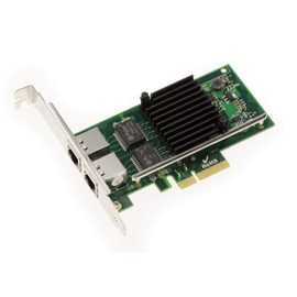 KALEA-INFORMATIQUE © Controller Card – 2 ports – Chipset Intel I350-T2 Server (nhi350am4/4x Gigabit PCIe Ethernet Port for PC)