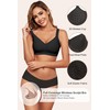 HORISUN No Underwire Bras for Women Soft Comfortable Seamless Bras
