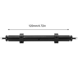 Odorkle ODORKLESONVMW5PB0-11 RC Rear Axle with 4 Pieces Ball Bearings, 120 mm, 140 mm Aluminium Alloy RC Tail Axle for 1/14 RC Car Trailer Model (120 mm)