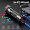 WdtPro Rechargeable Flashlights High Lumens, 1 Pack 10H Long Lasting
