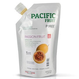 PACIFIC FRUIT - Passion fruit juice pulp - Real passion fruit puree for cocktails - Passionfruit puree -No Sugar Added - Pulpa de maracuyá - Fruits for smoothies