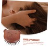 TOVINANNA 4pcs Multi-function Wooden Scalp Massage Comb Bear Shaped Hair