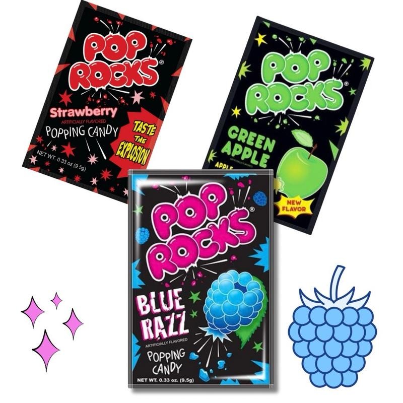 Pop Rocks: Variety Explosion Popping Candy of flavors Snack -